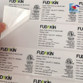 Hochwertige Etiketten aus Thermopapieretikett mit Barcode-Druck